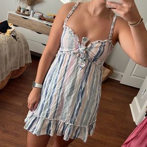 Ocean Drive Striped Mini Dress